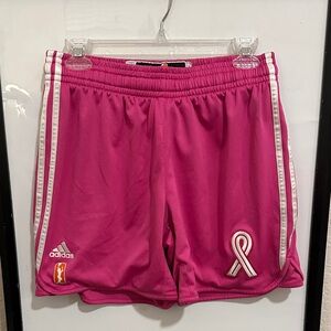WNBA Adidas Pink Breast Cancer Awareness Shorts